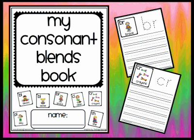Consonant Blends Book