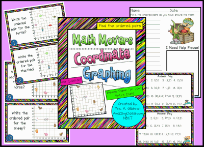 Math Movers Coordinate Graphing