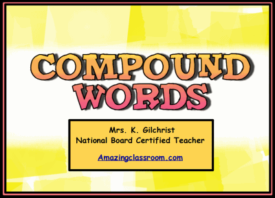 Making & Recognizing Compound Words