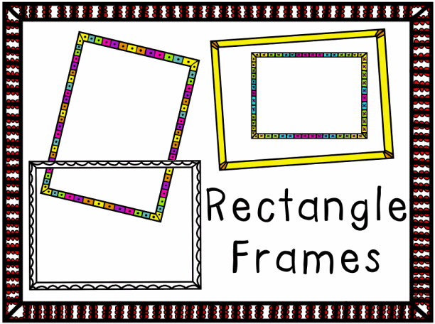 Fancy Rectangle Borders Frames