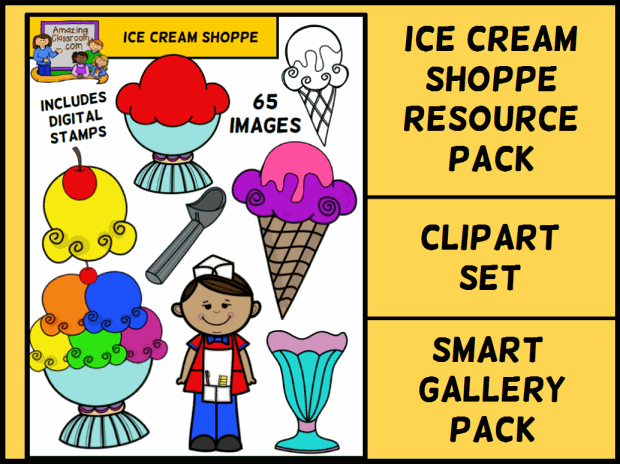 Ice Cream Shoppe Clipart
