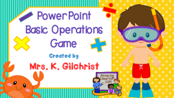 Basic Operations PowerPoint Game