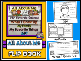 All About Me Flip Book