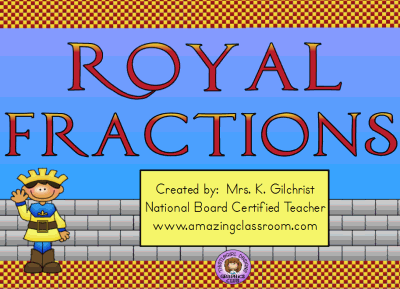 Learn about Fractions the Royal Way