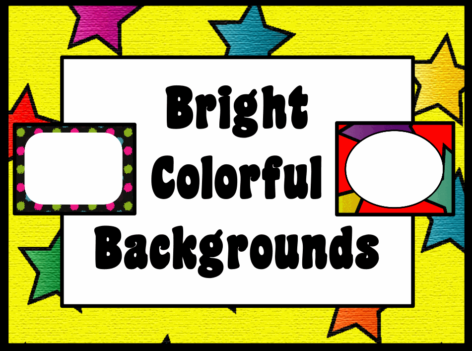 Bright Colorful Backgrounds