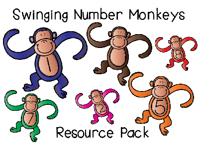 Swinging Number Monkeys Images