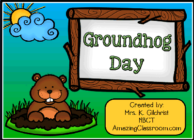 Groundhog Day Flipchart Lesson