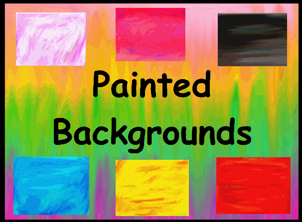 Painted Canvas Backgrounds
