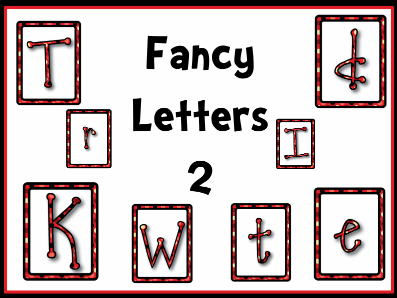 Fancy Letters 2 Resource Pack