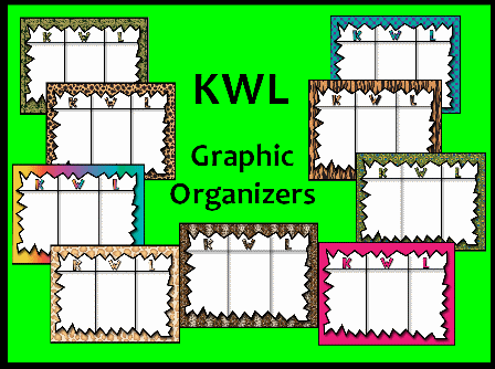 KWL Graphic Organizers