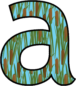 Cattail Lowercase Letters