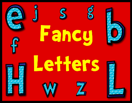 Fancy Letters Pack